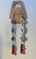 Long Spider Earrings