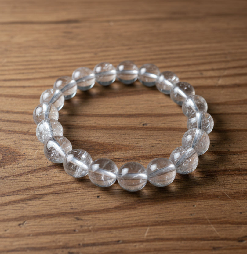 Clear Quartz Stretch Bracelet
