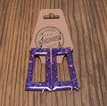 Purple Sparkle Dragonfly Earrings