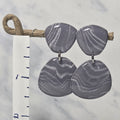 Tiered Clay Studs