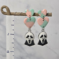 Heart Horror Dangle Studs