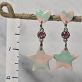Marbled Star Studs