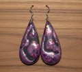 Lava Lamp Clay and Resin Earrings