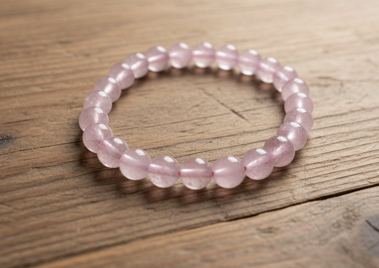 Rose Quartz Stretch Bracelet