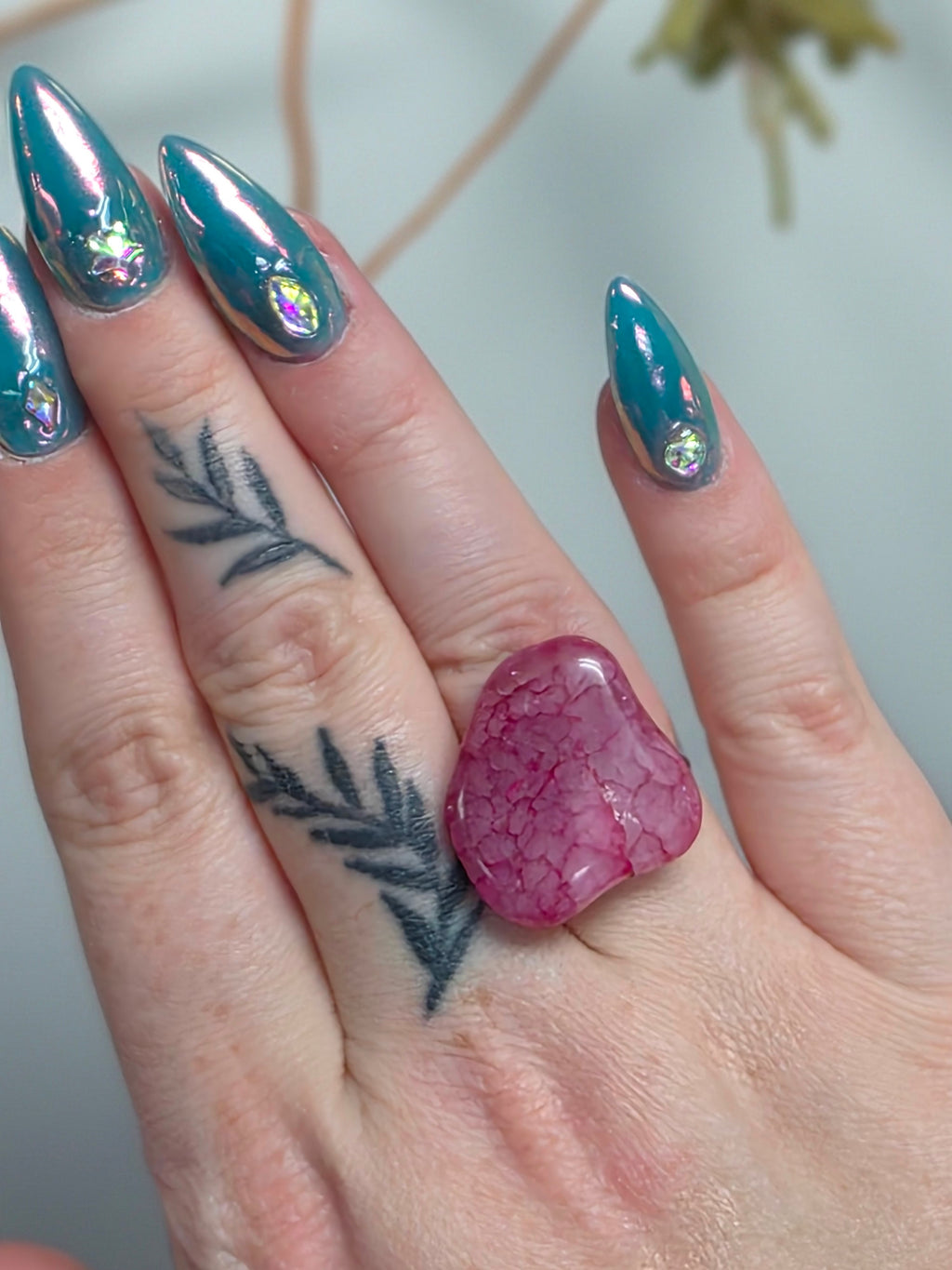 Adjustable Gemstone Rings