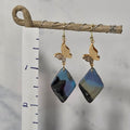 Earthy Butterfly Dangles