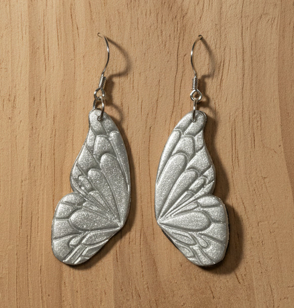 Pearl White Butterfly Wings