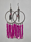Silver Dream Catcher Earrings
