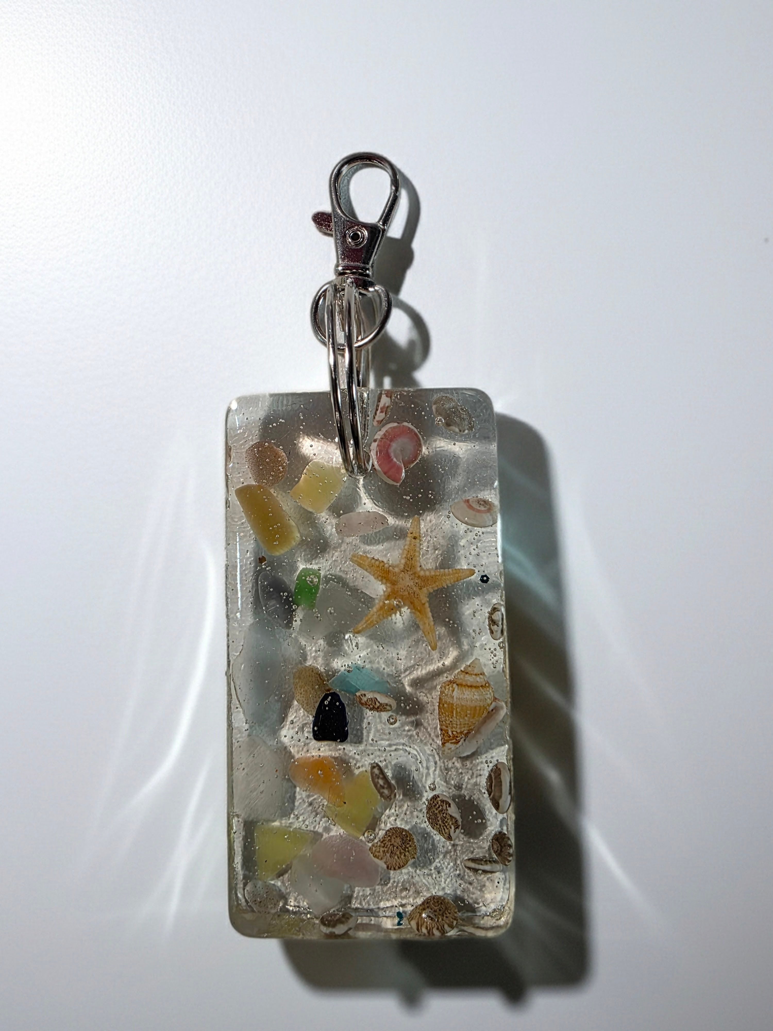 Seashell Keychain (Imperfect)