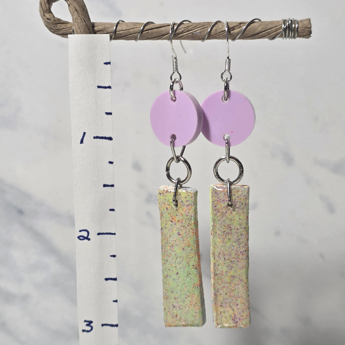 Neon Drop Earrings